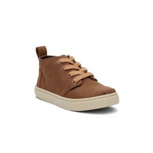 Toms Youth Botas Cupsole Toffee Microsuede Shoes Sz 4.5Y